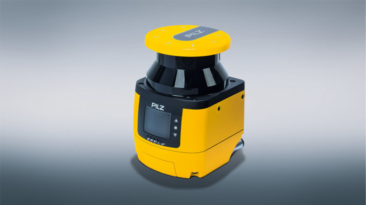 SAFETY LASER SCANNER PSENSCAN FROM PILZ WITH UP TO THREE SEPARATE SAFETY ZONES AND UP TO 70 SWITCHABLE CONFIGURATIONS - MORE FLEXIBLE AND PRODUCTIVE MONITORING OF MOBILE AND STATIONARY APPLICATIONS